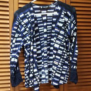 NWOT Nic+Zoe "Window" Cardigan PL